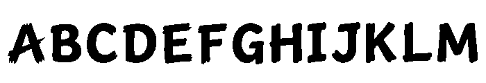Ayden Regular Font UPPERCASE