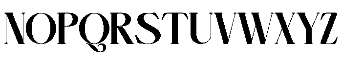 Aydoria Font UPPERCASE