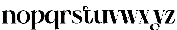 Aydoria Font LOWERCASE