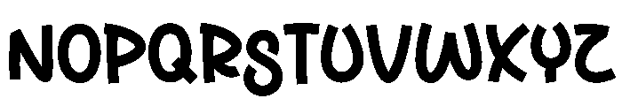 Aylea Study Font UPPERCASE