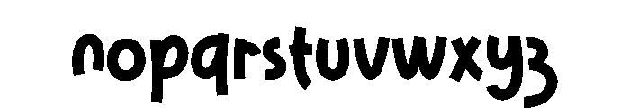 Aylea Study Font LOWERCASE