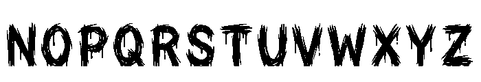 Ayu Regular Font LOWERCASE