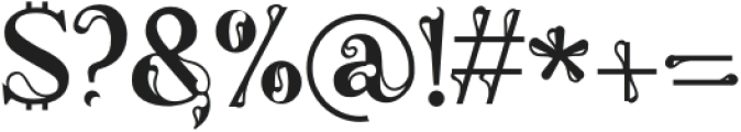 AYUMID Regular otf (400) Font OTHER CHARS