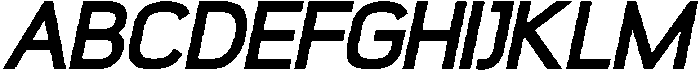 Aybrion-BoldItalic otf (700) Font UPPERCASE