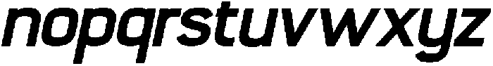 Aybrion-BoldItalic otf (700) Font LOWERCASE