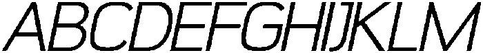 Aybrion Light Italic otf (300) Font UPPERCASE
