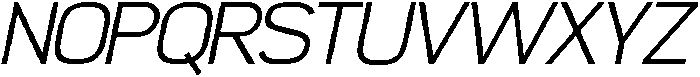 Aybrion Light Italic otf (300) Font UPPERCASE