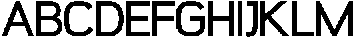 Aybrion Medium otf (500) Font UPPERCASE