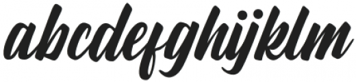 Aylafs Regular otf (400) Font LOWERCASE