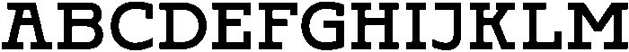Ayr Basepath Slab otf (400) Font UPPERCASE