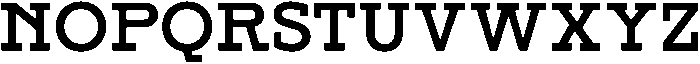 Ayr Basepath Slab otf (400) Font UPPERCASE