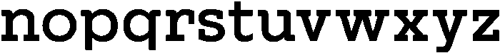 Ayr Basepath Slab otf (400) Font LOWERCASE