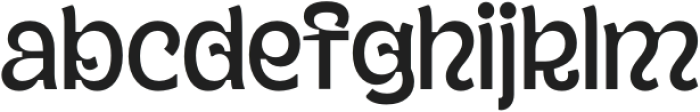 Ayr Embers Regular otf (400) Font LOWERCASE