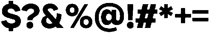 Ayr Neutral Bold otf (700) Font OTHER CHARS