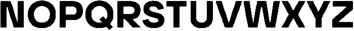 Ayr Neutral Bold otf (700) Font UPPERCASE
