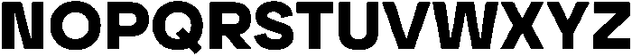 Ayr Neutral ExtraBold otf (700) Font UPPERCASE
