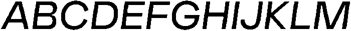 Ayr Neutral Italic otf (400) Font UPPERCASE