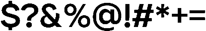 Ayr Neutral Medium otf (500) Font OTHER CHARS