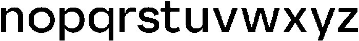 Ayr Neutral Regular otf (400) Font LOWERCASE