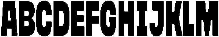 Ayr Stretch Extrabold otf (700) Font UPPERCASE