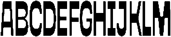 Ayr Stretch Extralight otf (200) Font UPPERCASE