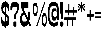 Ayr Stretch Light otf (300) Font OTHER CHARS