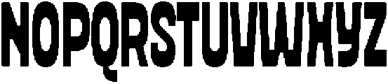 Ayr Stretch Semibold otf (600) Font UPPERCASE