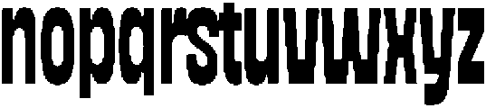 Ayr Stretch Semibold otf (600) Font LOWERCASE