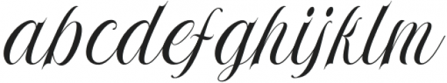 Ayrexa Regular otf (400) Font LOWERCASE