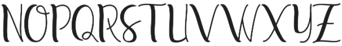 Ayunda Typeface otf (400) Font UPPERCASE