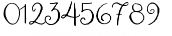 Aya Script Regular Font OTHER CHARS