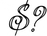 Aysheea - Inline Script Font OTHER CHARS