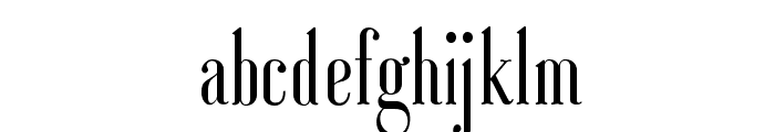 Ayres Font LOWERCASE