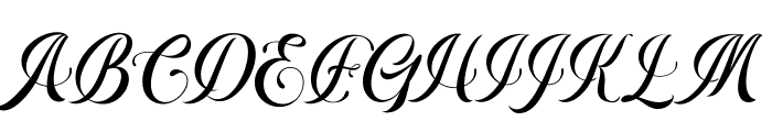 AyrexaPersonalUseOnly-Regular Font UPPERCASE