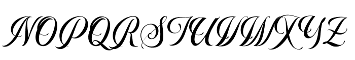 AyrexaPersonalUseOnly-Regular Font UPPERCASE
