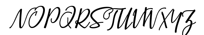 Ayrton pight Regular Font UPPERCASE