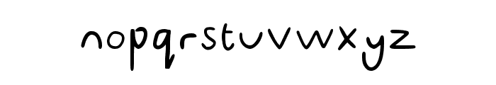 Ayumifont Regular Font LOWERCASE