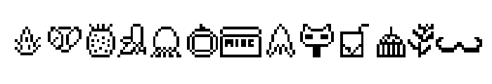 Aywadings Regular Font UPPERCASE