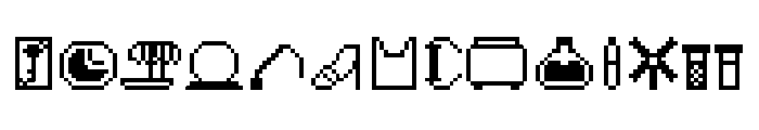 Aywadings Regular Font UPPERCASE