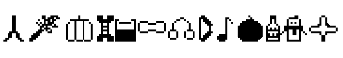 Aywadings Regular Font LOWERCASE