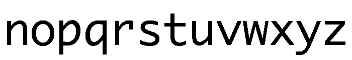 Ayuthaya Font LOWERCASE