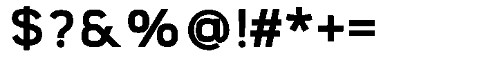 Aybrion Bold Font OTHER CHARS