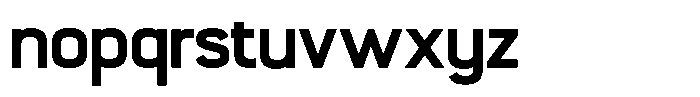 Aybrion Bold Font LOWERCASE