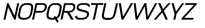 Aybrion Italic Font UPPERCASE
