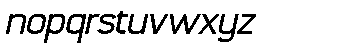Aybrion Italic Font LOWERCASE