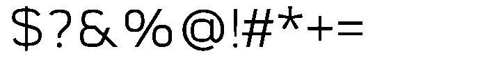 Aybrion Light Font OTHER CHARS