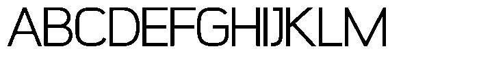 Aybrion Light Font UPPERCASE