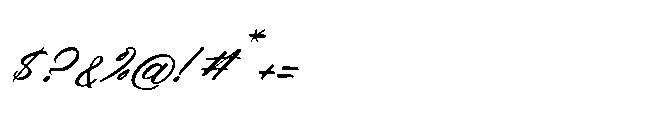 Ayeshy Clanita Italic Font OTHER CHARS