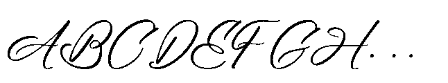 Ayeshy Clanita Regular Font UPPERCASE