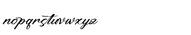 Ayeshy Clanita Regular Font LOWERCASE